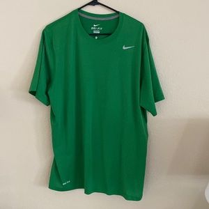 Green XL Nike DRI-FIT T-Shirt